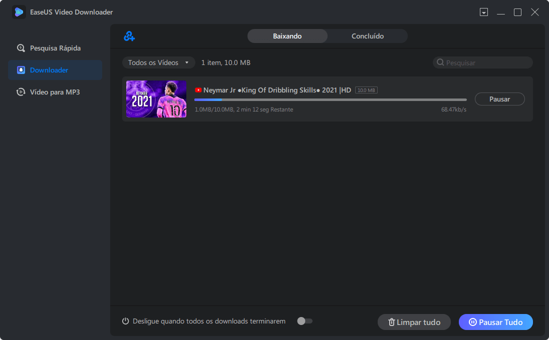 Baixe um URL para MP3 - Etapa 4