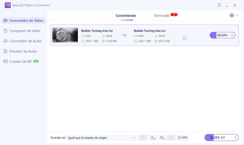convertir video a mp4