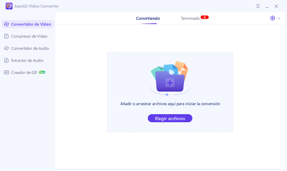 Elige la opción Convertidor de Vídeos