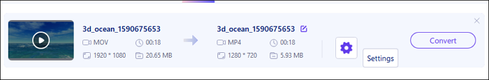 Click on Gear button